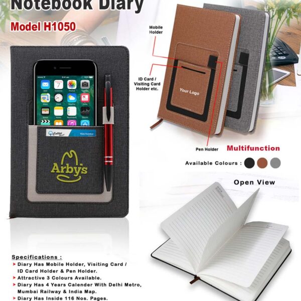 Office Notebook Diary