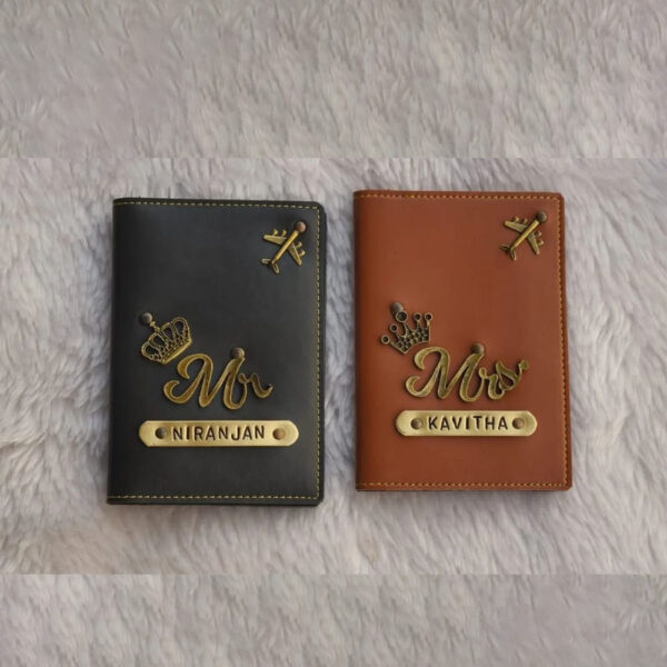 Couples Passport Cover