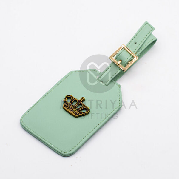 Personalised Bag Tag With Charm